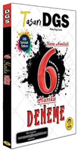 DGS 6 Harika Deneme PDF Çözümlü Tasarı Yayınları