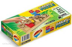 Dikkatli Puzzle İlk Adım 3 - 7 Yaş
