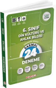 Dinamo Yayınları 6. Sınıf Din Kültürü ve Ahlak Bilgisi Sarmal 24 lü Deneme Dinamik Serisi