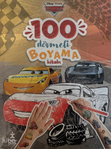 Disney Arabalar – 100 Dövmeli Boyama Kitabı
