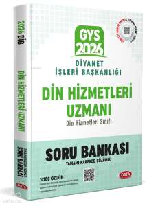 Diyanet İşleri Başkanlığı Din Hizmetleri Uzmanı GYS Soru Bankası - Karekod Çözümlü