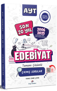 Dizgi Kitap 2026 AYT Edebiyat Konularına Göre Tasnif Edilmiş Tamamı PDF Çözümlü Son 20 Yıl Çıkmış Sorular