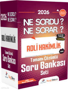 Dizgi Kitap 2026 Hukuk Atölyesi Adli Hakimlik Ne Sordu Ne Sorar Tamamı Çözümlü Soru Bankası Seti