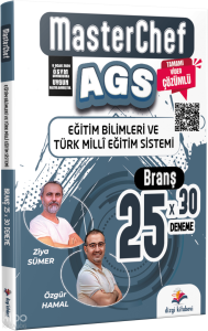 Dizgi Kitap 2026 MasterChef MEB AGS Eğitim Bilimleri ve Türk Milli Eğitim Sistemi Tamamı Video Çözümlü 25 Branş Deneme