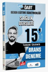 Dizgi Kitap 2026 MEB AGS ÖABT Beden Eğitimi Sağlık Dersleri Tamamı PDF Çözümlü 15'li Branş Deneme