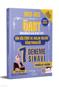 Dizgi Kitap 2026 Meb Ags ÖABT Din Kültürü ve Ahlak Bilgisi Öğretmenliği Tamamı Pdf Çözümlü 7 Deneme Sınavı