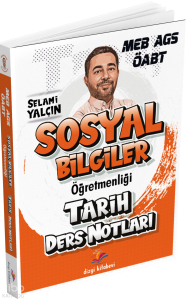 Dizgi Kitap 2026 MEB AGS ÖABT Sosyal Bilgiler Öğretmenliği Tarih Ders Notları