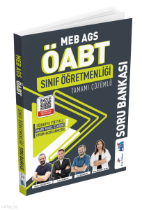 Dizgi Kitap 2026 ÖABT MEB-AGS Sınıf Öğretmenliği Soru Bankası Çözümlü