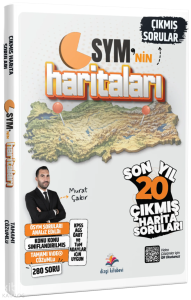 Dizgi Kitap 2026 ÖSYM'nin Haritaları Tüm Harita Çıkmış Sınav Soruları ( Video Çözümlü )