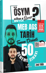 Dizgi Kitap ÖSYM Böyle Sorar 2026 MEB AGS Tarih Tamamı PDF Çözümlü 50 Deneme