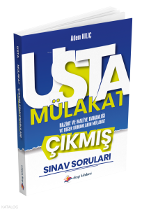 Dizgi Kitap Usta Mülakat Hazine ve Maliye Bakanlığı ve Diğer Kurumların Mülakat Çıkmış Sınav Soruları