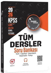Doktrin 2026 KPSS Lise Ön Lisans Tüm Dersler Soru Bankası