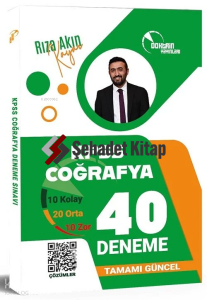 Doktrin KPSS Coğrafya 40 Deneme Çözümlü