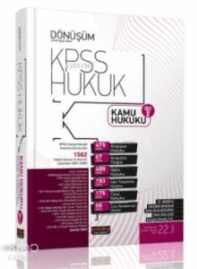 Dönüşüm KPSS A Grubu Kamu Hukuku Soru Bankası Cilt 2 Savaş Yayınları 2021