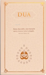 Dua (Termo Deri - Evrâd-ı Şerîfe - Cep Boy - Taba)