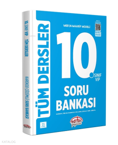 Editör Yayınları 10. Sınıf VIP Ttüm Dersler Soru Bankası