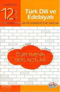 Editör Yayınları 12. Sınıf Türk Dili ve Edebiyatı Öğretmenin Ders Notları Editör