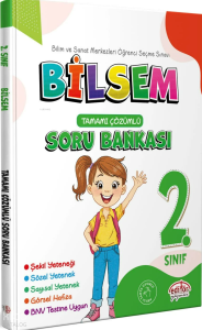 Editör Yayınları 2. Sınıf Bilsem Çözümlü Soru Bankası