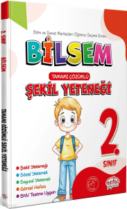 Editör Yayınları 2. Sınıf Bilsem Şekil Yeteneği Tamamı Çözümlü