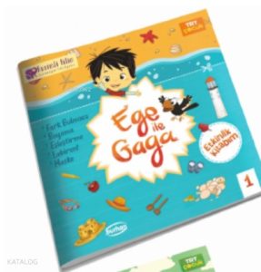 Ege İle Gaga Etkinlik Kitabım 1;Fark Bulmaca, Boyama, Eşleştirme, Labirent, Maske