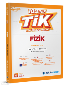Eğitim Vadisi Yayınları 10.Sınıf Tam İzleme Kitabı Fizik