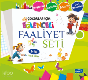 Eğlenceli Faaliyet Seti Yeşil Kitap – 3 YAŞ ÜZERİ