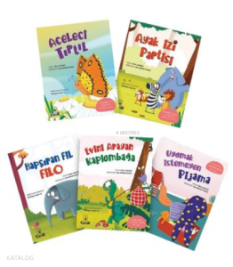 Eğlenceli Hikayelerle Kazanımlar Serisi - 5 Kitap Takım