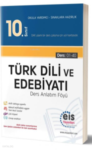 EIS - 10.Sınıf - DAF - Türk Dili Ve Edebiyatı