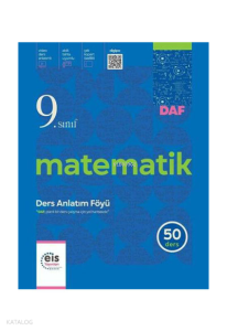 EİS Yayınları 9. Sınıf DAF Matematik