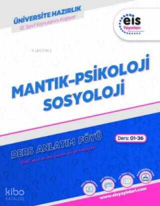 Eis Yayınları Mantık - Psikoloji - Sosyoloji Ders Anlatım Föyü