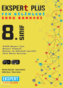 Ekspert Yayınları 8. Sınıf Plus Fen Bilimleri Soru Bankası