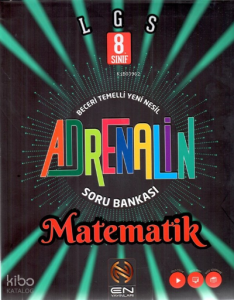 En Yayınları 8. Sınıf LGS Matematik Adrenalin Soru Bankası