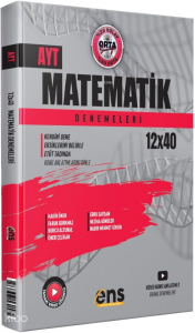ENS Yayınları AYT Matematik 12 x 40 Denemeleri