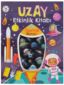 Etkinlik Kitabı – Uzay ;(Kabartmalı Çıkartmalı)