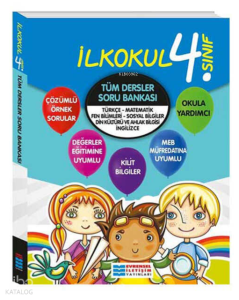 Evrensel İletişim Yayınları 4. Sınıf Tüm Dersler Soru Bankası