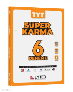 Eyted Yayınları TYT Süper Karma 6 Deneme