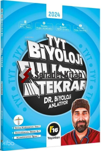 F10 Yayınları Barış Hoca Dr. Biyoloji TYT Biyoloji Full Tekrar Video Ders Kitabı
