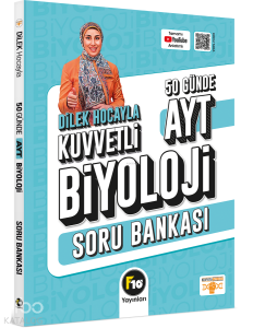 F10 Yayınları Dilek Hocayla 50 Günde AYT Biyoloji Soru Bankası