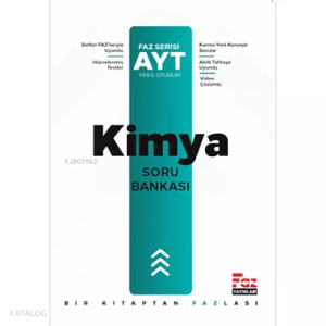 Faz Yayınları AYT Kimya Soru Bankası