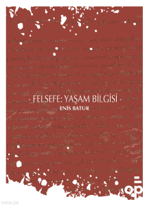 Felsefe: Yaşam Bilgisi