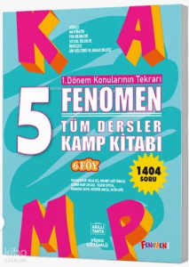 Fenomen 5. Sınıf Tüm Dersler Kamp Kitabı