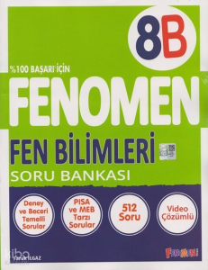 Fenomen 8. Sınıf Fenomen Fen Bilimleri B Soru Bankası