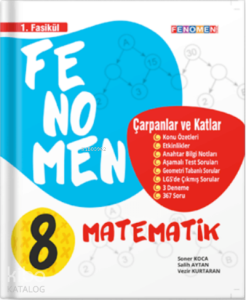 Fenomen 8. Sınıf Matematik 1.Fasikül (Çarpanlar Ve Katlar)
