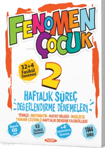 Fenomen Çocuk 4. Sınıf Matematik Fasikülleri (Toplam 6 Fasikül)