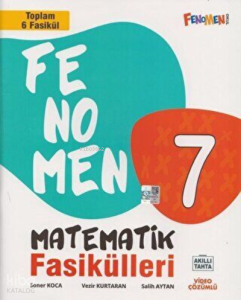 Fenomen Kitap 7. Sınıf Matematik Fenomen Fasikül Seti 6 Kitap Takım