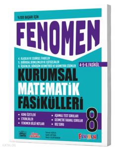 Fenomen Kitap 8 Kurumsal Matematik Fasikülleri (4-5-6. Fasikül)