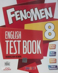 Fenomen Kitap 8. Sınıf Fenomen English Test Book