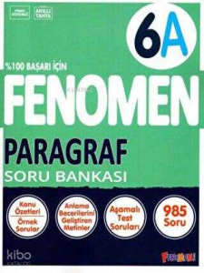 Fenomen Okul 6. Sınıf Fenomen Paragraf A Soru Bankası