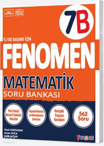Fenomen 7. Sınıf Matematik B Fenomen Soru Bankası