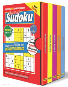 Fenomen Sudoku Bulmaca Seti (5 Kitap)